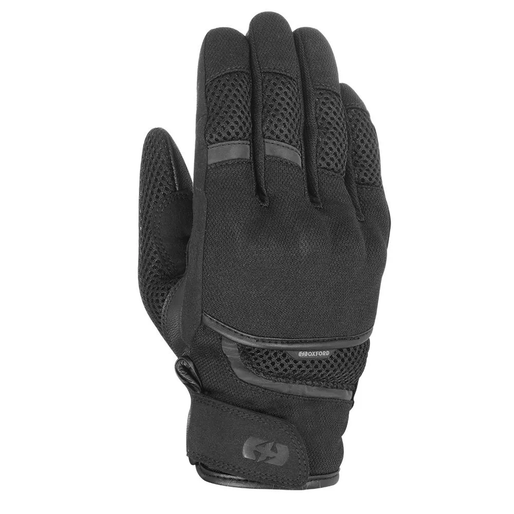 Produkt bilder Oxford Brisbane Air Kort Sommarhandske Stealth Svart Svart S