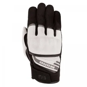 Oxford Dakar 1.0 Handske Silver/Svart Silver/Svart S