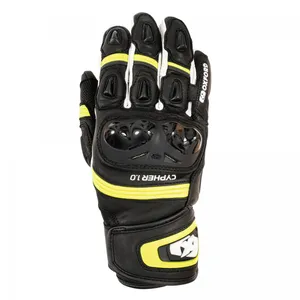 Oxford Cypher 1.0 Kort Läderhandske Svart/Gul/Vit Svart/Gul/Vit S