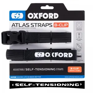 Oxford Atlas B Clip 26mm X 2.0m Svart Pair