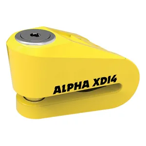 Oxford Alpha Xd14 Stainless Disc Lock14mm Pin Gul