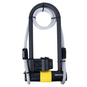 Oxford Magnum Duo U Lock 315mm X 170mm With Bracket  Cable 1.2m X 12mm