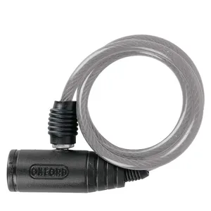 Oxford Bumper Cable Lock Clear 6mm X 600mm
