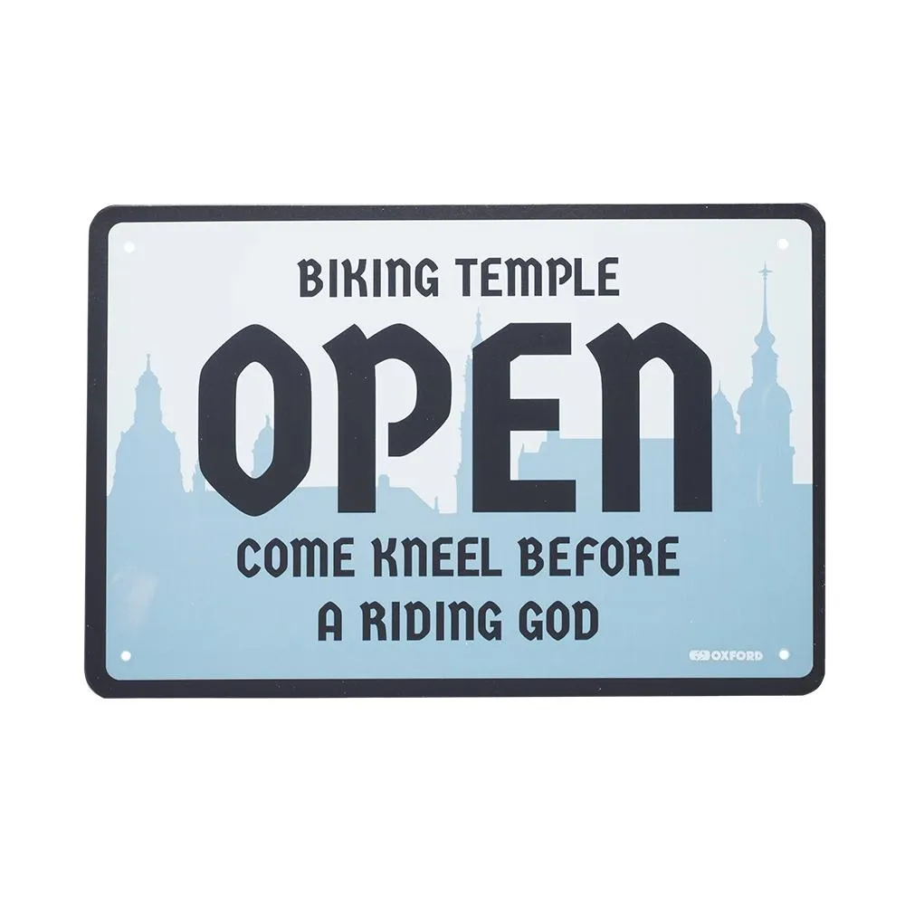 Produkt bilder Oxford Garage Metal Sign: Temple