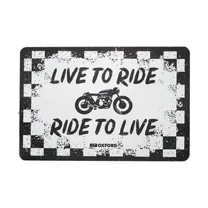 Oxford Garage Metal Sign: Ride