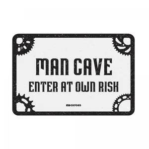 Oxford Garage Metal Sign: Man Cave
