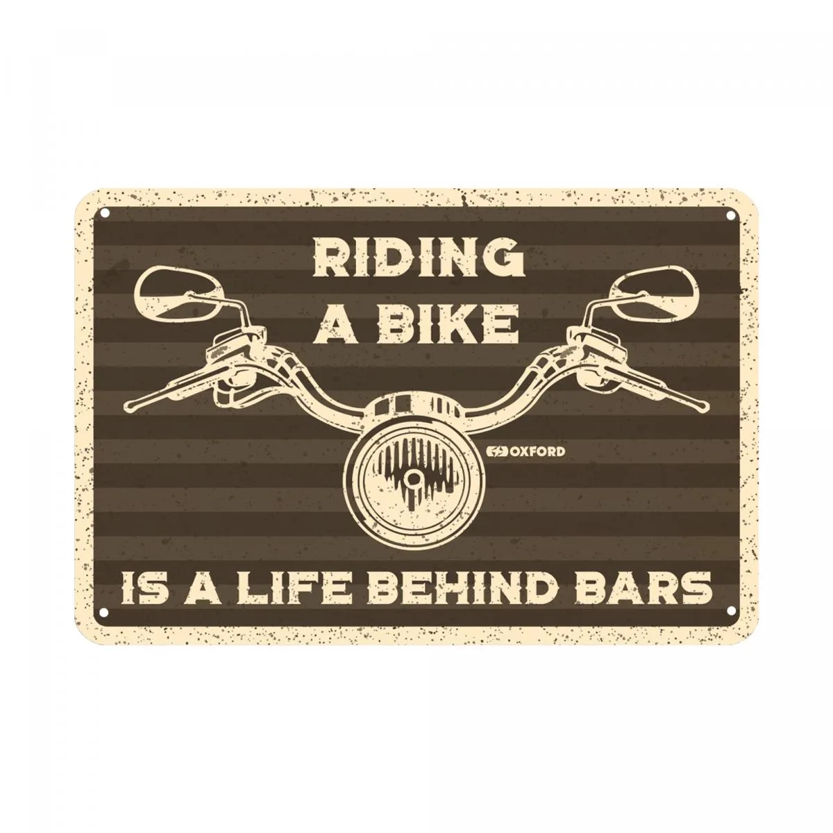 Produkt bilder Oxford Garage Metal Sign: Riding A Bike
