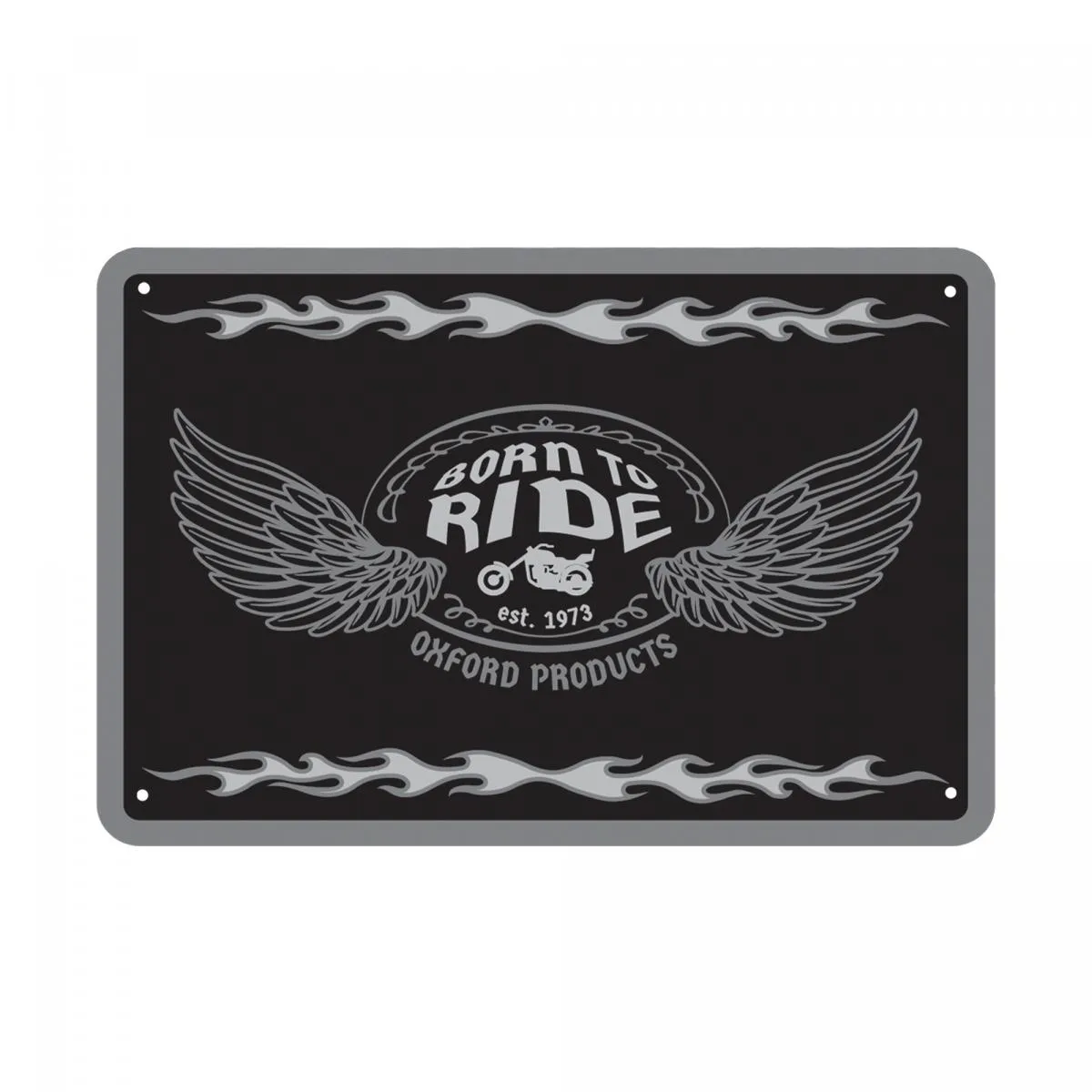 Produkt bilder Oxford Garage Metal Sign: Born To Ride
