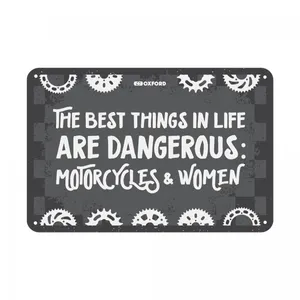 Oxford Garage Metal Sign: The Best Thing In Life