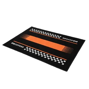 Oxford Door Mat Pitlane Orange 90 X 60cm