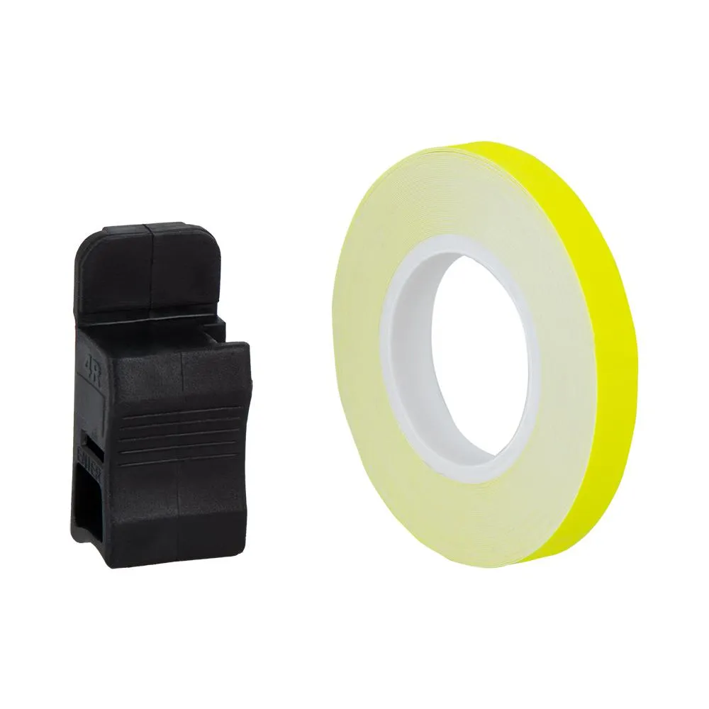 Produkt bilder Oxford Wheel Stripes Flo Gul  Appl 7mmx6m