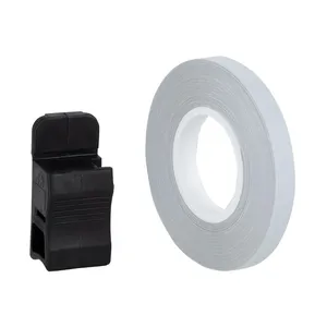 Oxford Wheel Stripes Reflect Vit  App 7mmx6m