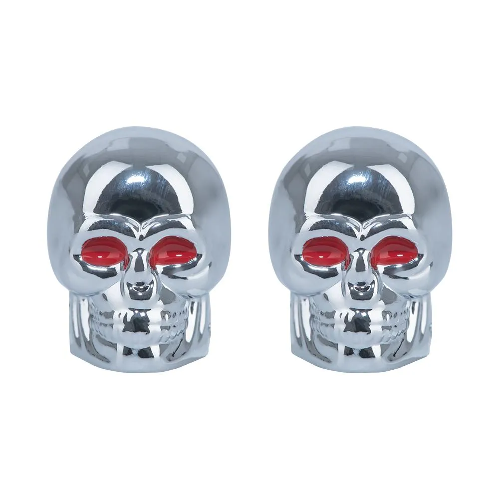 Produkt bilder Oxford Skull Valve Caps Silver