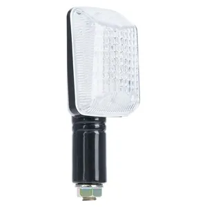 Oxford Miniindicators Short Stem Clear Lens Svart