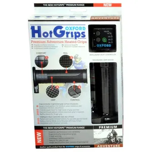 Oxford Hotgrips Premium Adventure With V8 Switech