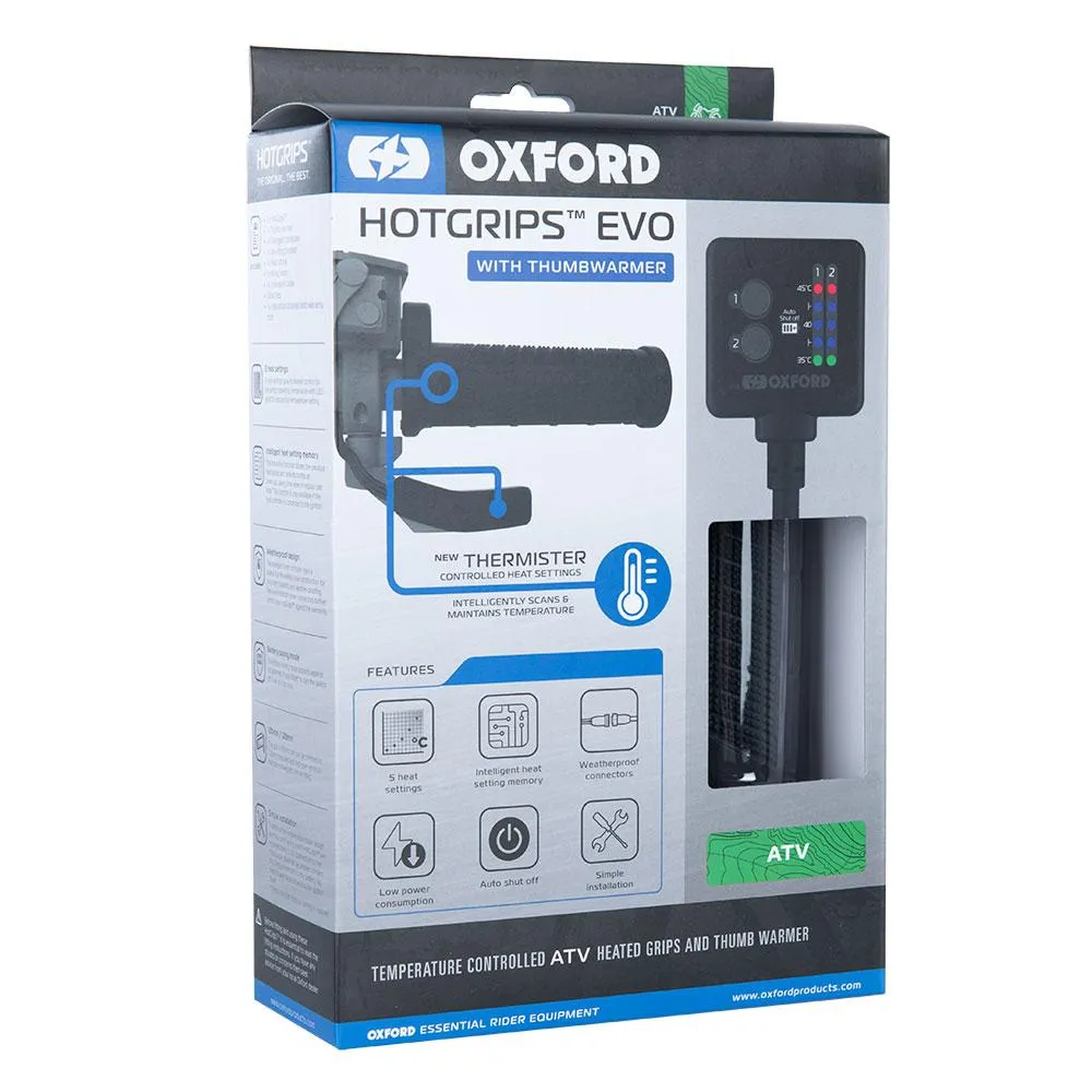 Produkt bilder Oxford Hotgrips Evo Atv  Thumb Warmertemperature Controlled