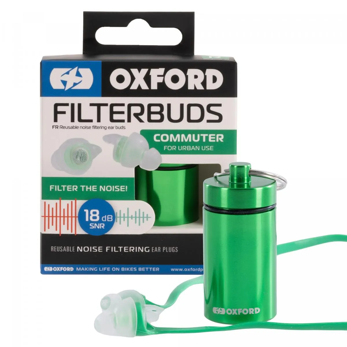 Oxford Filterbuds Commuter 18 Snr