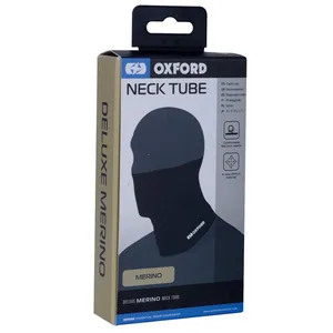 Oxford Deluxe Neck Tube Merino Svart