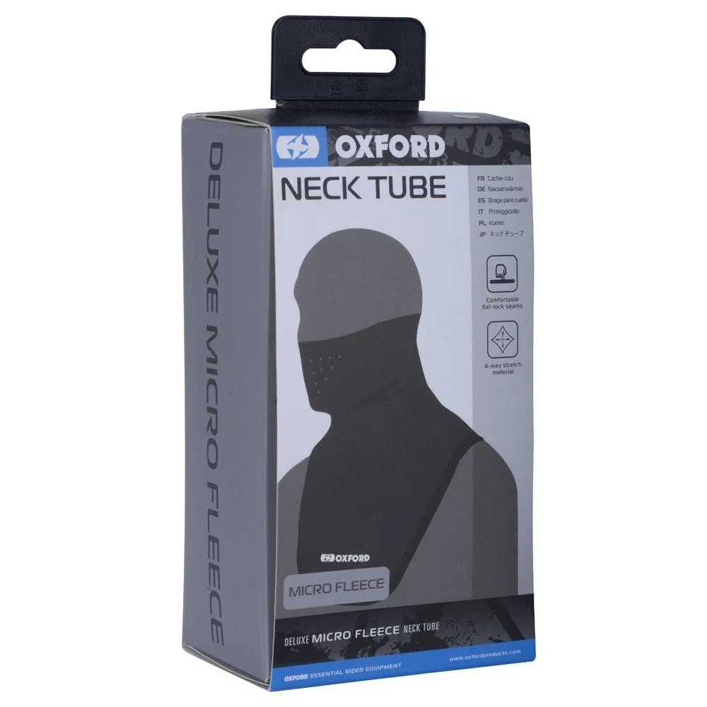 Produkt bilder Oxford Deluxe Neck Tube Micro Fleece Svart