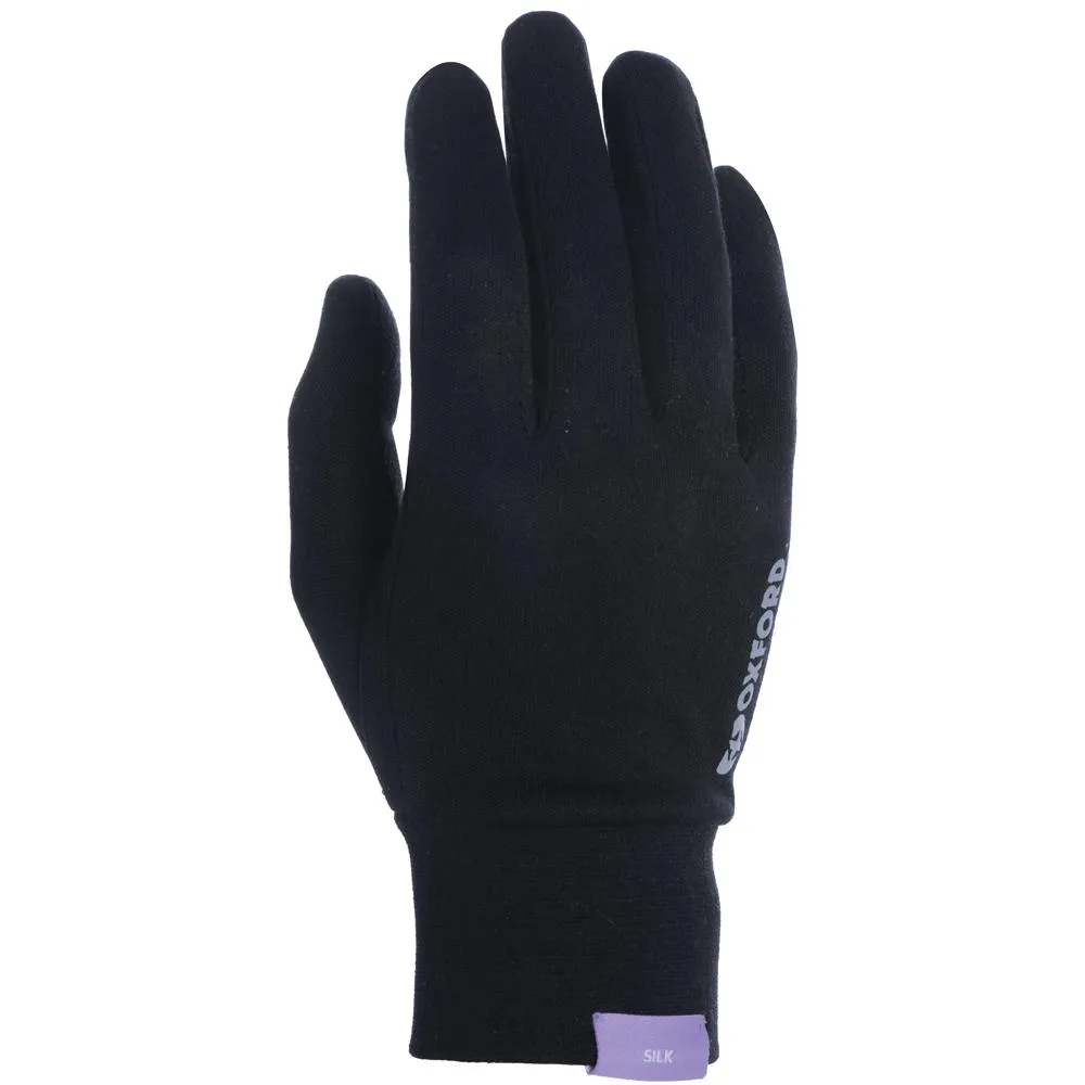 Produkt bilder Oxford Deluxe Gloves Silk Svart S/M