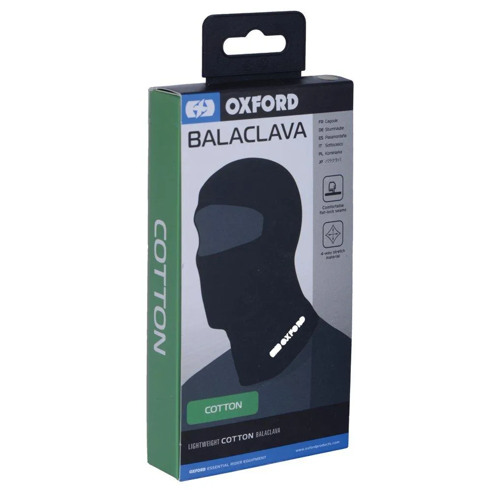 Produkt bilder Oxford Balaclava Cotton Svart