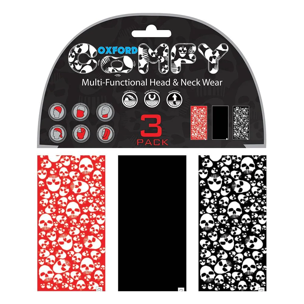 Produkt bilder Oxford Comfy Skulls 3 Pack