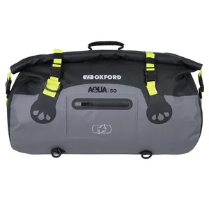 Oxford Aqua T 50 Roll Bag Svart/Grå/Fluo