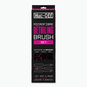 Muc Off Microfibre Brush Kit Set Of 3