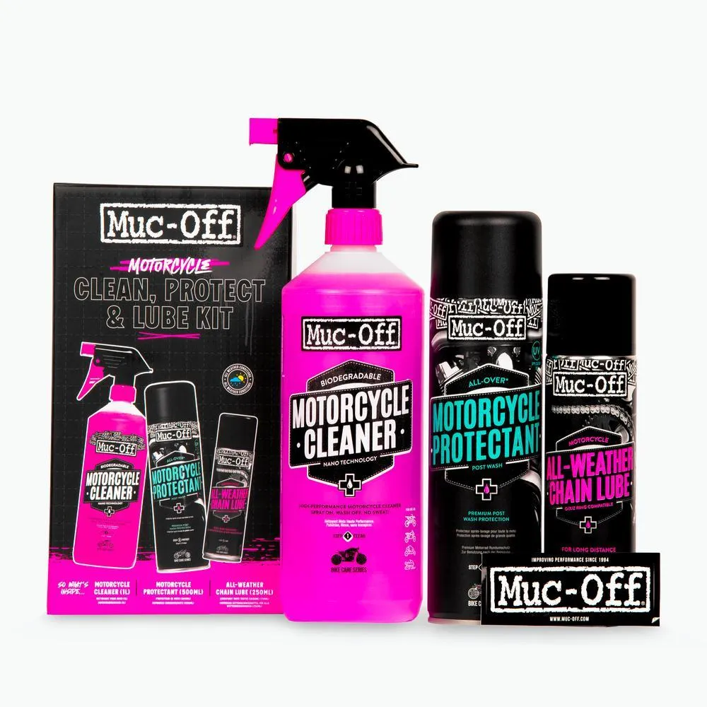 Produkt bilder Muc Off Motorcycle Clean Protect  Lube Kit