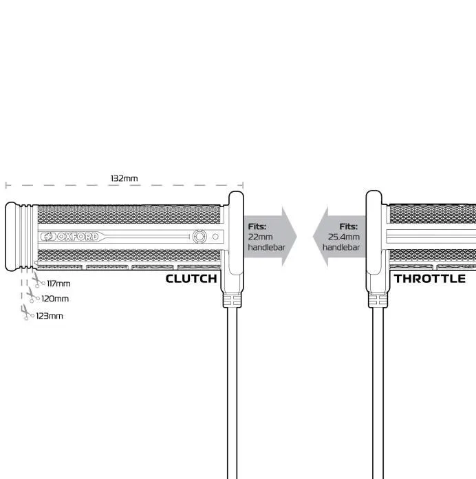 Produkt bilder Oxford Hotgrips Pro 2.0 Adventure Integrated