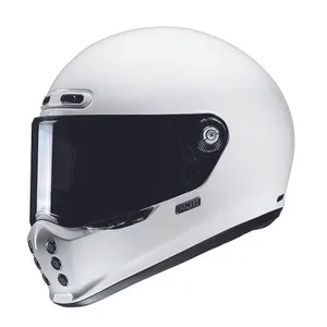 HJC V10 Vit MC-hjälm