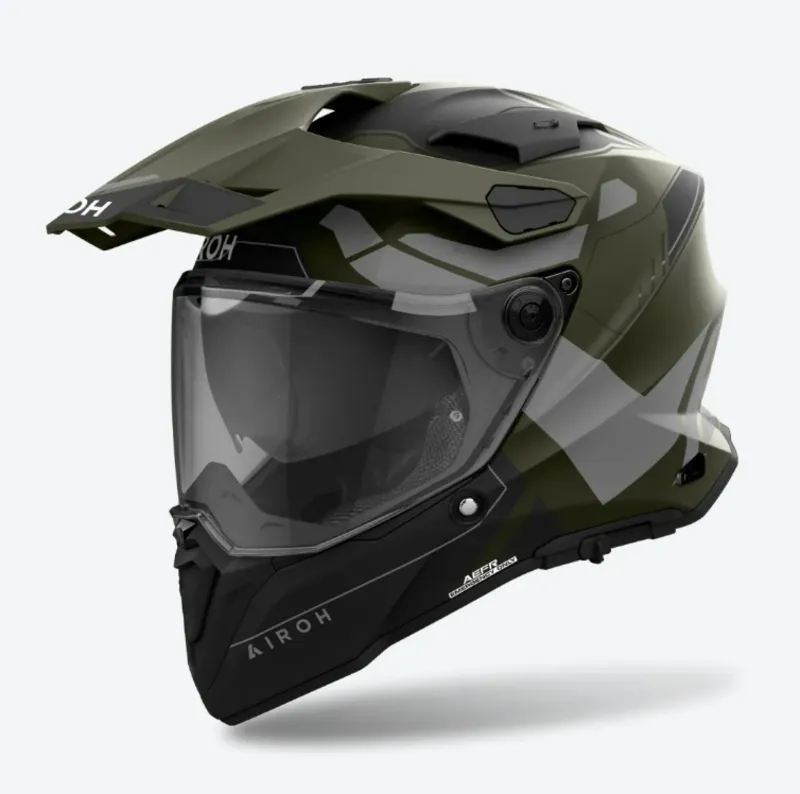 Produkt bilder Airoh Commander 2 Reveal Militärgrön Adventurehjälm