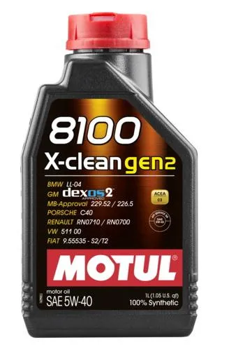 Produkt bilder Motul 8100 X Clean Gen2 5w 40 1l