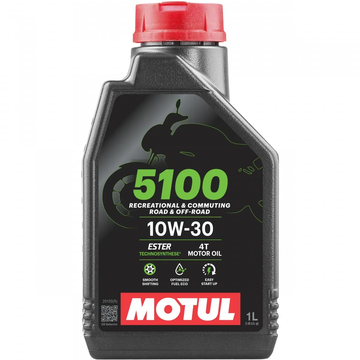 Produkt bilder Motul 5100 4t 10w 30 1 L 12st/Kartong