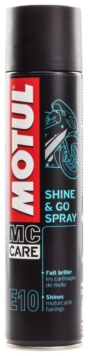Produkt bilder Motul Shine  Go E10 400 Ml Spray 12st/Kartong