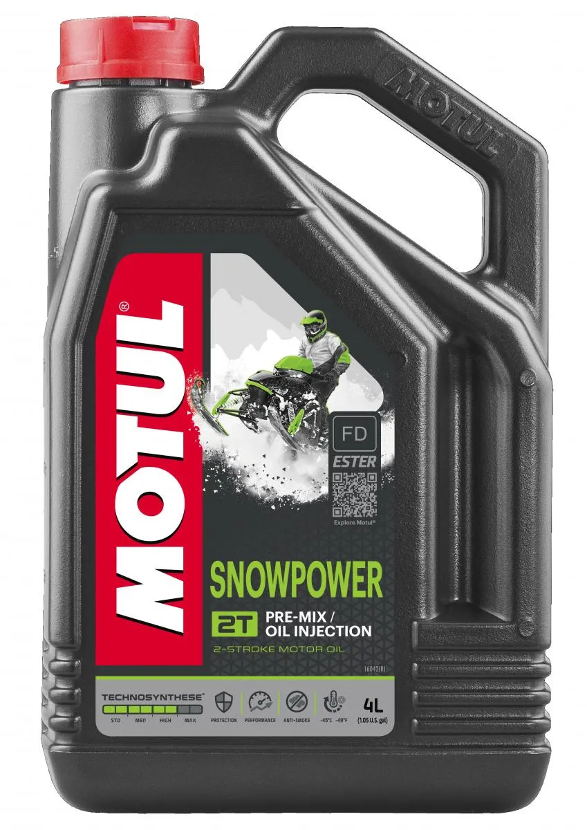 Produkt bilder Motul Snowpower 2t 4 L 4st/Kartong