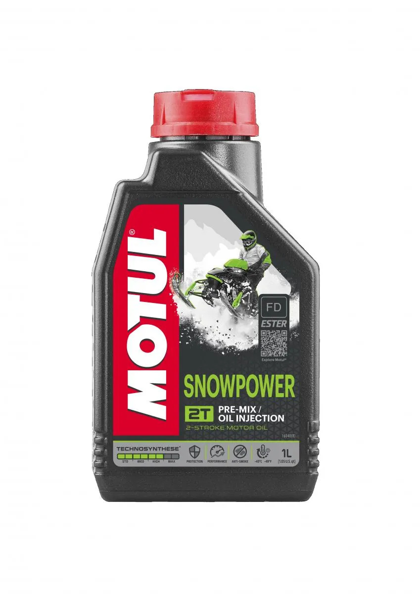 Produkt bilder Motul Snowpower 2t 1 L 12st/Kartong
