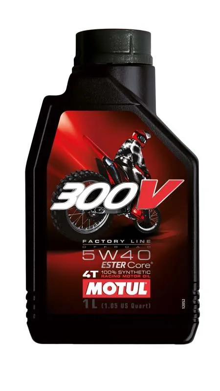 Produkt bilder Motul 300v Fl Off Road 5w 40 1 L 12st/Kartong