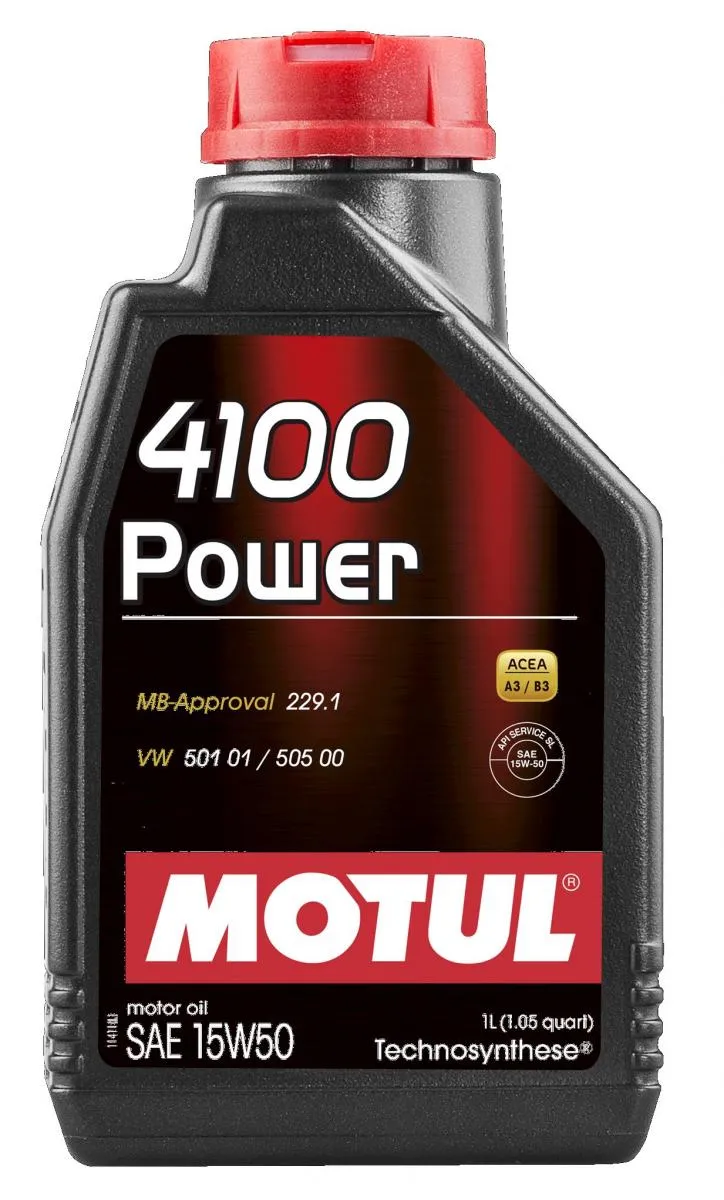 Produkt bilder Motul 4100 Power 15w50 1l 12st/Kartong