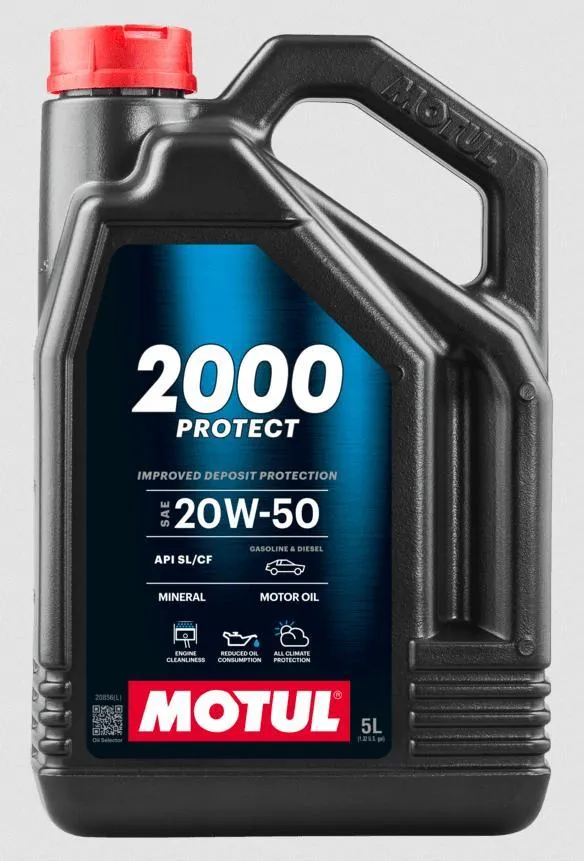 Produkt bilder Motul 2000 Protect 20w50 5l 4st/Kartong