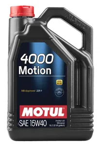 Motul 4000 Motion 15w40 5l 4st/Kartong