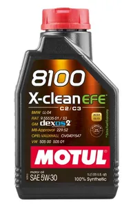 Motul 8100 X Clean Efe 5w30 1l