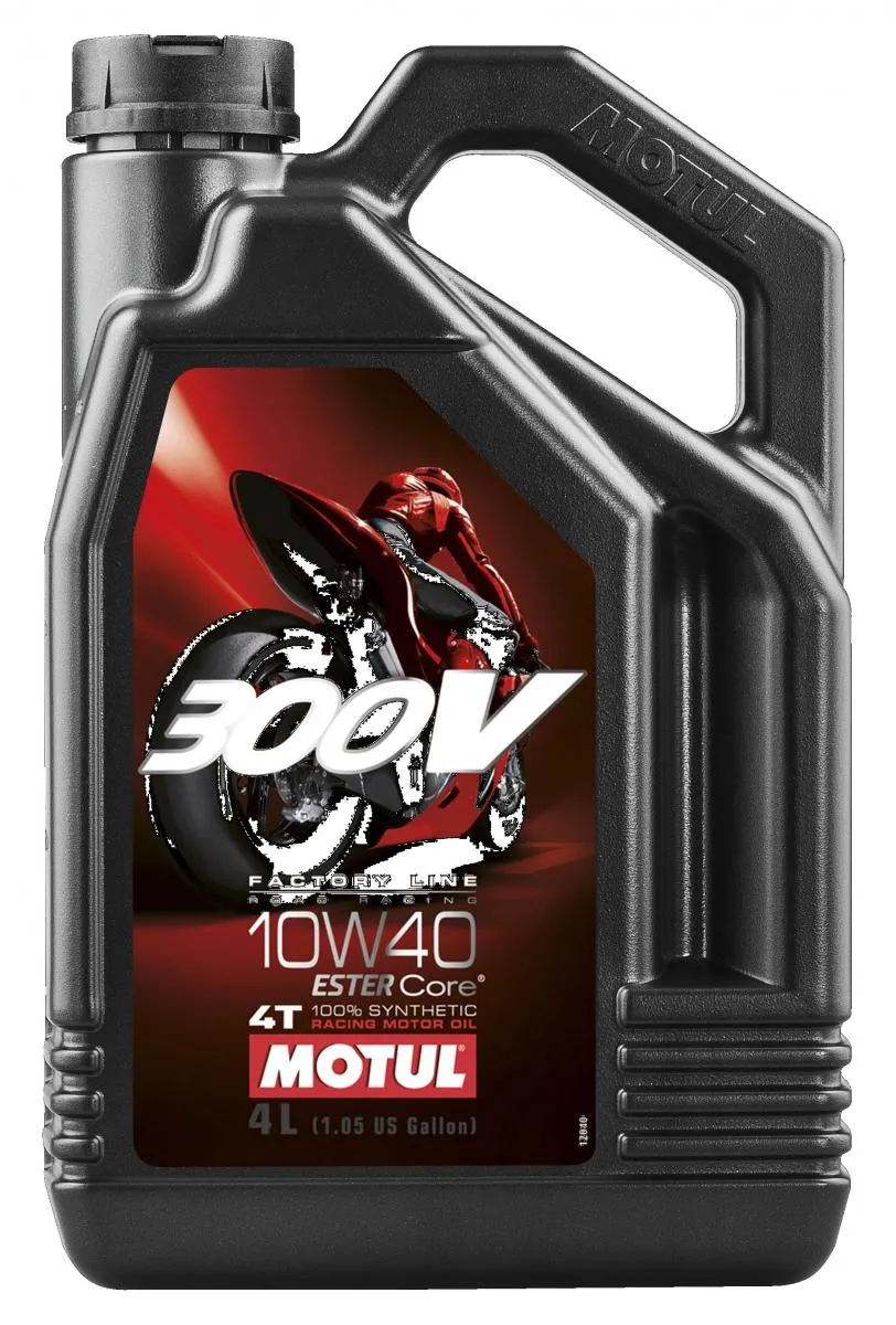 Produkt bilder Motul 300v 4t Factory Line 10w 40 4 L 4st/Kartong