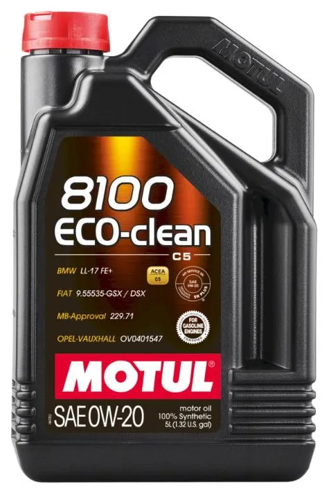 Produkt bilder Motul 8100 Eco Clean 0w20 5l