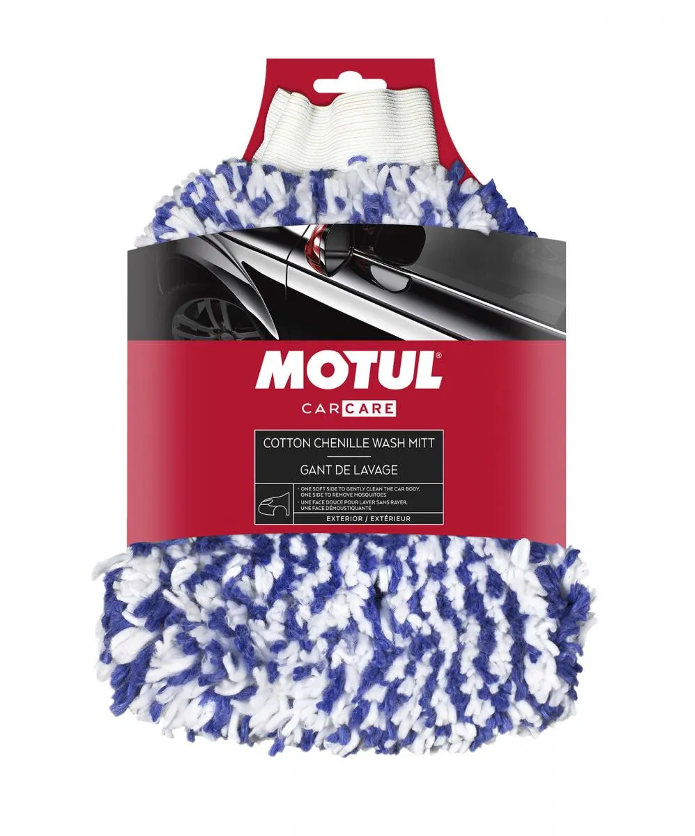 Produkt bilder Motul Cotton Chenille Wash Mitt  6st/Kartong