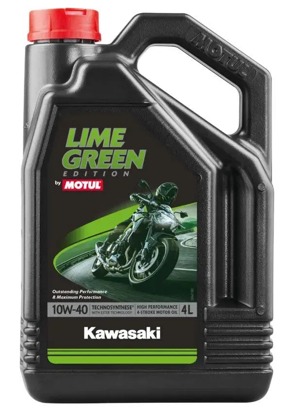 Produkt bilder Motul Kawasaki Lime Green 10w 40 4l