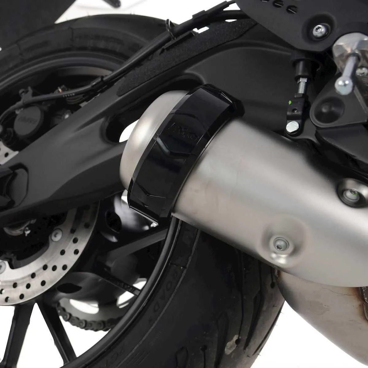 Produkt bilder Round Supermoto Style 4.5 To 5 Exhaust Protector   Black