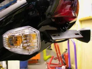 Licence Plate Holder Kawasaki Er 6 Ninja 650r Up To 08