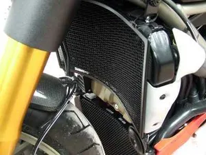Radiator  Oil Cooler Guard Set Black   Ducati 1098 Streetfighter 09 