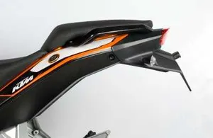 Licence Plate Holder Ktm 200 Duke All Years 125 Duke Up To 16 And 390 Duke Up To 14 Fully Moulded.
